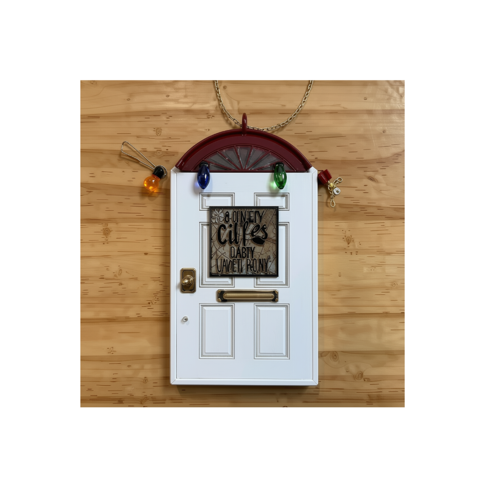 Crazy Cat Lady Front Door Ornament - Disc.