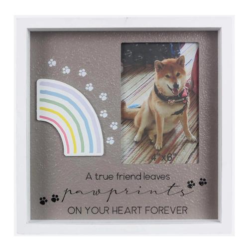 A True Friend Leaves Pawprints Frame