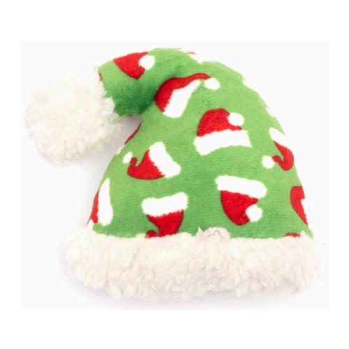 Worthy Cat Holiday Santa Hat Cat Toy