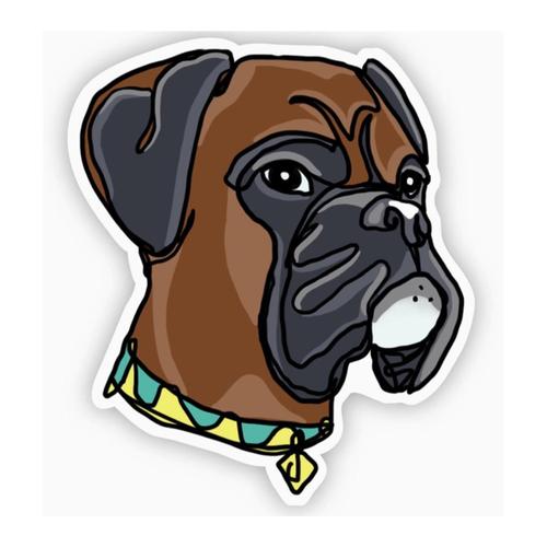 Boxer Sticker