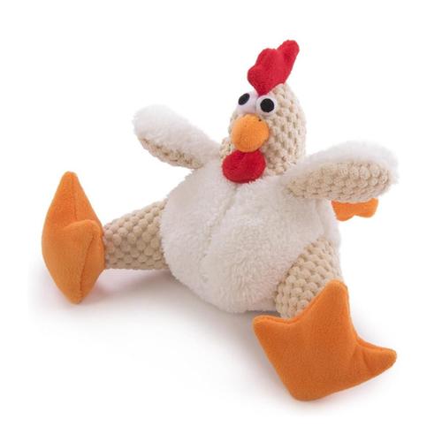 GoDog Fat White Rooster 8"