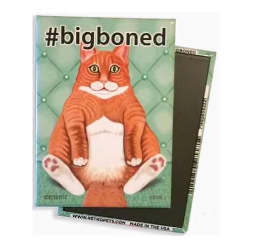 Big-Boned Cat Magnet