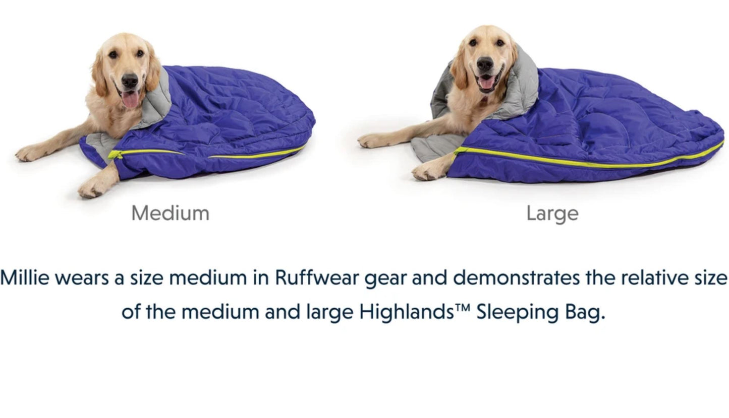 Ruffwear Highlands Sleeping Bag Blue