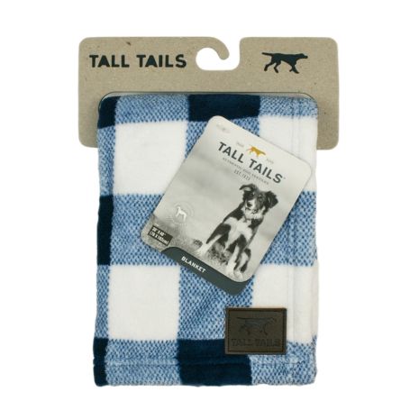 Tall Tails Blanket Hunter's Plaid Navy