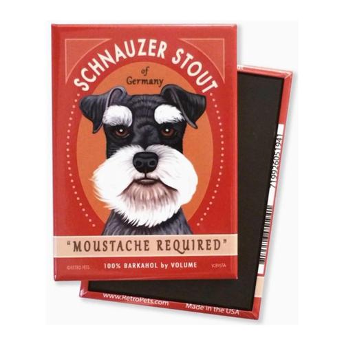 Schnauzer Stout Magnet