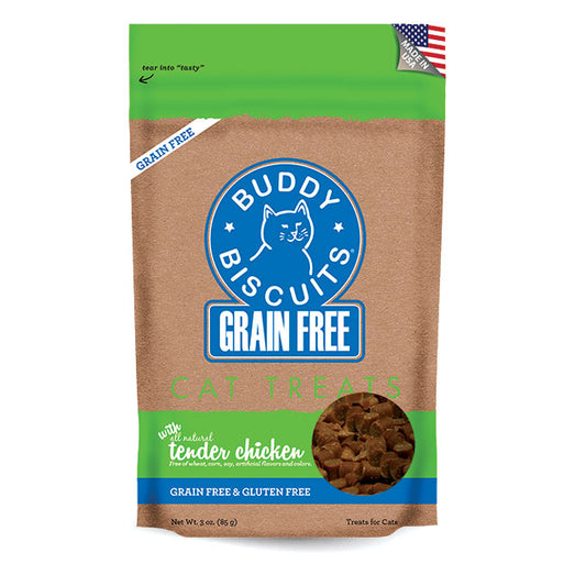 Buddy Biscuits Cat Chicken Grain-Free 3oz