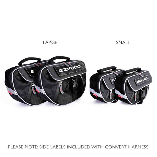 EzyDog Convert Saddle Bags (Convert Harness Required)