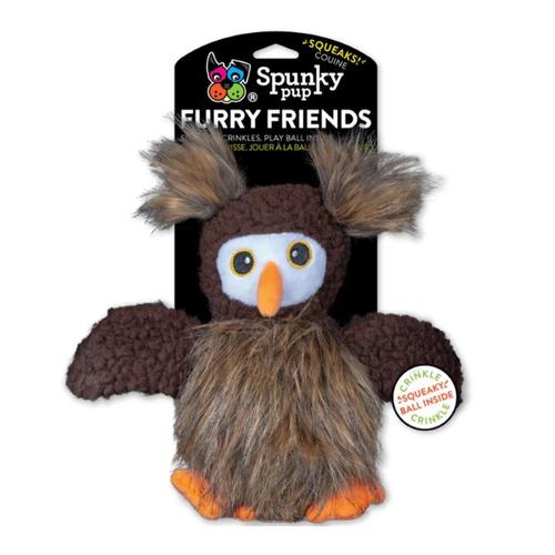 Spunky Pup Owl 8"