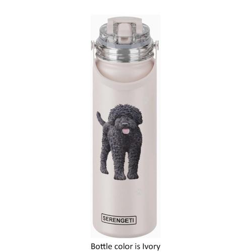 E&S Labradoodle Blk 24oz Bottle