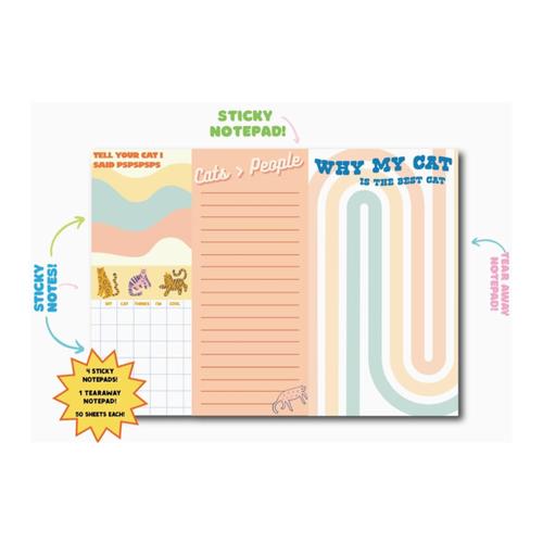 Cat Sticky Note Set