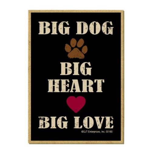 Big Dog Big Heart Magnet