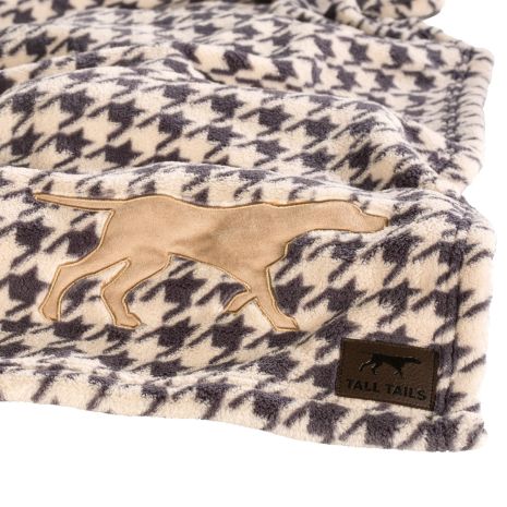 Tall Tails Blanket Houndstooth