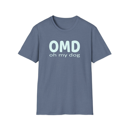 MN Nice "OMD" T-Shirt - Heather Indigo