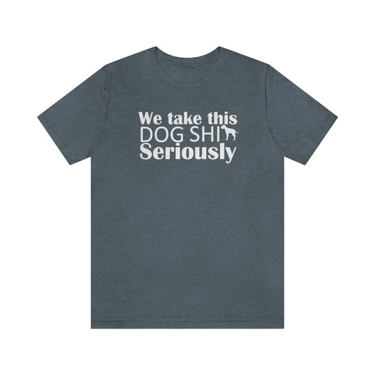 MN Nice "We Take This Seriously" T-Shirt - Heather Slate