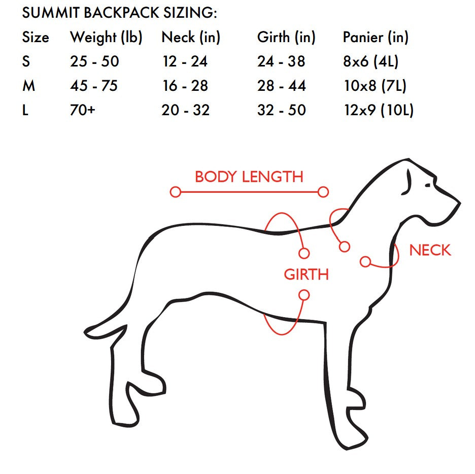 EzyDog Summit Pack